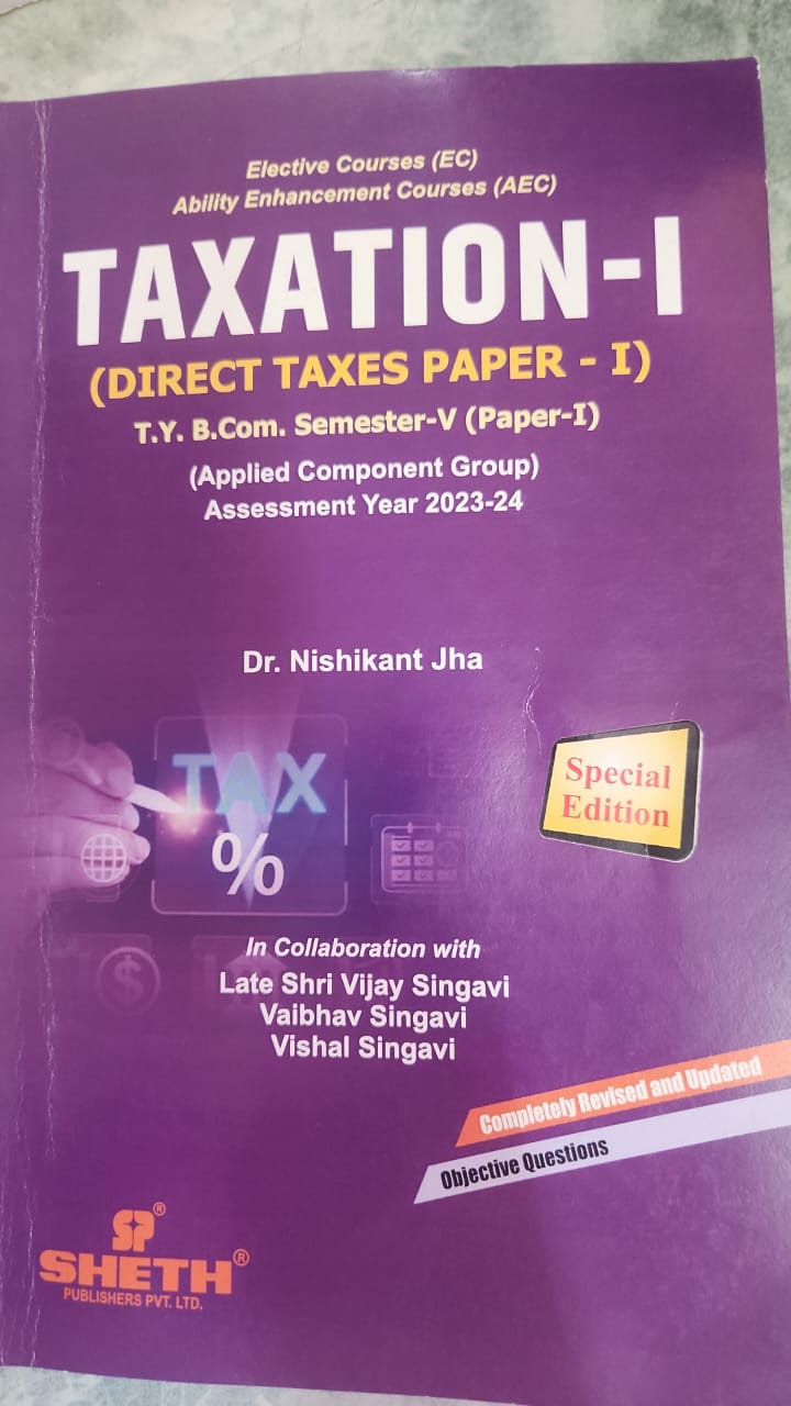 Direct Taxation A. Y. 2023-24